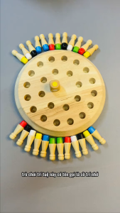 Cờ Gỗ Memory Chess - Cờ Luyện Trí Nhớ Phát Triển Tư Duy Cho Bé Đồ Chơi Giáo Dục Bằng Gỗ
