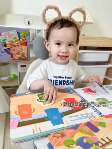 𝑭𝑶𝑹𝑴𝑰𝑵𝑫𝑺 Early Learning Book | Pinwheel Busy Book 安静书 | Preschool Quiet Book Montessori Activity