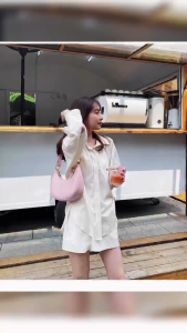 กระเป๋ามินิผู้หญิง 2024 ใหม่ อินเทอร์เน็ตคนดัง หนัง กระเป๋าโทรศัพท์มือถือ แฟชั่น อเนกประสงค์ ไหล่เดียว ครอสบอดี้ กระเป๋าใบเล็ก เทรนด์