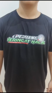 BAJU KAOS DISTRO PEJUANG KERINGAT HALAL