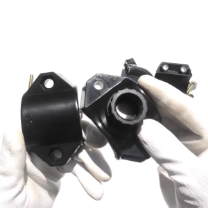 PE Compression Saddle Clamp 25mm/32mm/63mm PE Fittings Compression for PVC Pipe Accessories