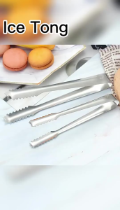 Penjepit Capitan Multifungsi Stainless Untuk Kue Makanan dan Es