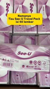 Tisu See-U Facial Wajah: Tisu Murah & Berkualitas untuk Travelling