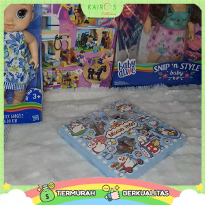 Stiker NONO Kartun Bahan PVC Mixue ECER 1 LEMBAR Stiker Waterproof