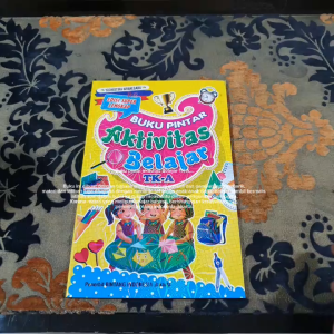 BUKU PINTAR AKTIVITAS BELAJAR TK A (BERGAMBAR FULL COLOUR)
