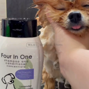 Wahl Dog 4 in 1 Shampoo 700ml - Pets Plant Based Moisturising Cleanser