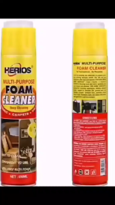 HERIOS Multi Purpose Foam Cleaner 650ML with Lemon Fragrance - Perfect for Cleaning 650ML