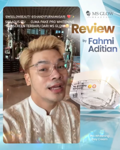 MS Glow Whitening Night Cream - Krim Malam Untuk Kulit Kusam