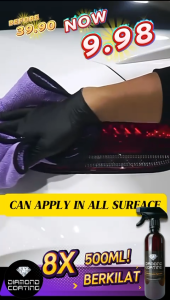 500ml Diamond Coating [BIG BOTTLE] Ceramic Quick Coating Spray Car Polish Headlamp