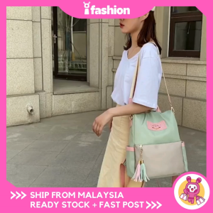 iFASHION 1425 Women Anti Thief Big Capacity School Backpack Bag Wanita Beg Galas Belakang Perempuan Besar