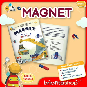Buku Cerita Anak Seri Sains untuk Anak Magnet Penerbit Ahlan
