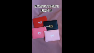 Dompet Kartu Cuttie Ribbon 12 Slot: Tempat Kartu ATM & SIM