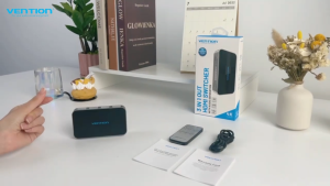 Vention HDMI Switcher 5 in 1 out HDMI Switch Selector 5 Ports 4K