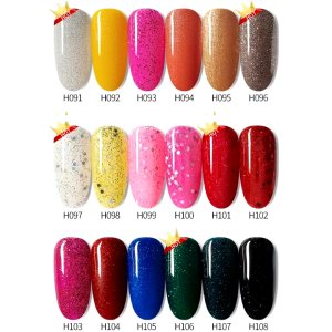 CHARZIEG สีเจลทาเล็บ Modelones สีเจล สีทาเล็บเจล ติดทนนาน เม็ดสีแน่น พร้อมส่ง!7.3ml