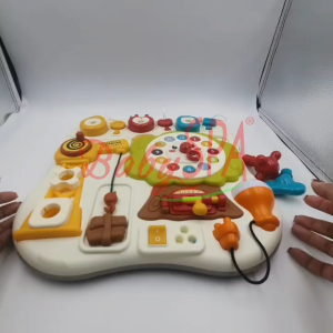 ♥♥♥ (𝐒𝐆 𝐒𝐞𝐥𝐥𝐞𝐫) BabySPA Montessori Busy Board - Ultimate Toddler Activity Board for Learning and Fun