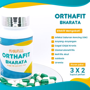 Obat Infeksi Saluran Kencing Gagal Ginjal dan Infeksi Kandung Kemih ORTHAFIT BHARATA Original 100%