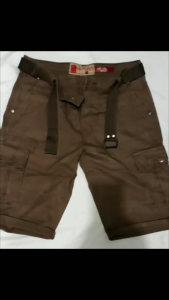 Celana Pendek Pria Cargo Loreng Distro