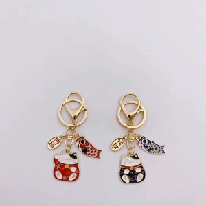 Gantungan Kunci Kucing Keberuntungan Lucu Style Jepang