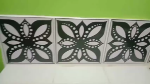 10pcs(19cmx19cm)Waterproof Wall Stickers Vintage Tile Stickers Self-adhesive Waterproof Wall Decals