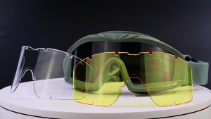 Kacamata Google Locust / Kacamata Tactical 3Lensa