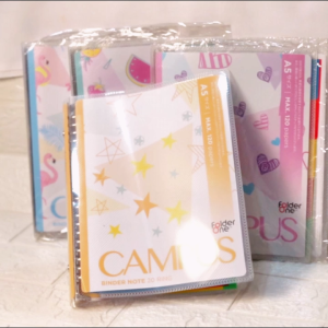 Binder File Note Model 20 Ring Ukuran A5 Isi Ulang Folder One