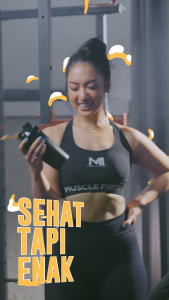 [Anindita Hidayat Collaboration] MUSCLE FIRST Pro Whey 100 2lbs/900gr Cookies & Cream - Whey Protein Suplemen Fitness