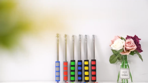 2 Meter Tiang Bendera /Tongkat Bendera/Telescopic Pointer Stick/Flag Pole Tour Leader/Flagpole/Tiang Bendera Tour Guide