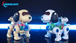 Electronic robot dog voice commands Programmable touch sensitive music songs Childrens birthday toy