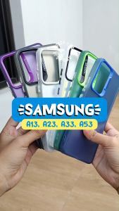 Hard Case For S4MSUNG A13 A23 A33 A53 A73 4G 5G Hologram Mika Casing Hybrid Silicon Cover Macaron