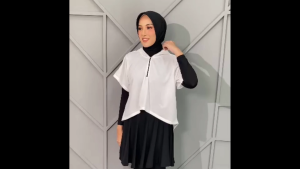Dputrasport Baju Olahraga Wanita Hijab Muslim Sporty Rompi Hoodie Dputracollection