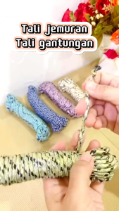 Tali Jemuran Baju Pakaian 10 Meter Nylon Kuat dan Kokoh Anti Slip Ikat Tambang Multifungsi | Source