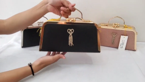 Model Terbaru! Tas Pesta Farnell Clutch Kondangan Wanita Model Unik Cantik Elegan 2939