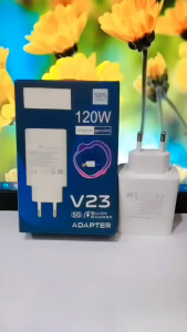 Batok Adapter VVO V23 5G 120W Quick Charge Support Fast Charging