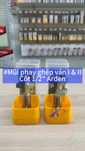 Mũi phay mũi soi mũi cắt ghép ván (mũi cuốc) 1/2x1-1/8 Arden A01702