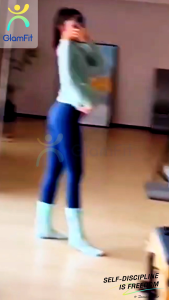 GF.ถุงเท้าพิลาทิส โยคะ กีฬา มัดย้อม 6 สี ถุงเท้ากีฬา Cotton สําหรับผู้หญิง สําหรับผู้หญิง อนุภาคซิลิโคนกันลื่น