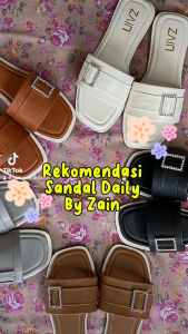 Zain - Atley White Sandal Wanita