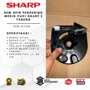Rem Spin Pengering Mesin Cuci SHARP 2 Tabung | Rem Cakram Dinamo Mesin Cuci