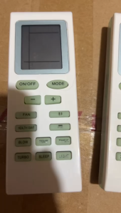 Remote AC SHARP CHINA/GREE