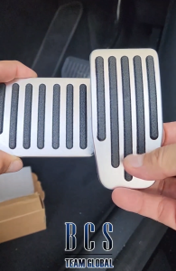 [ READY STOCK ]BCS 2 pcs Car Foot Pedal Pads Covers For Tesla Model Y 3 Highland Anti Slip Accelerator Brake