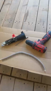 nail gun power tool automatic chain electric nailer gun cordless hammer Drill Adapter Screw gun Ceiling Wall Tool Anchor
