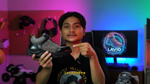 Sepatu Safety Lavio Elektra Keren Ujung Besi Original Premium
