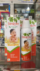 (HoảTốc) Nước tắm gội thảo dược cho bé TAMROM 250ml Hết rôm sảy hăm tã cut trâu mụn nhọt mẫn ngứa - Chính hãng
