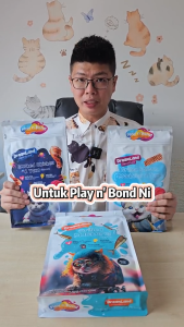 POODEE Play n Bond Dream Land 1KG Premium Dry Cat Food All Life Stages Pet Food Kibbles Makanan Kucing 猫粮