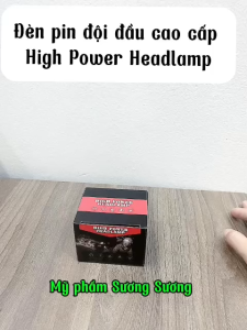 Đèn Đội Đầu Lấy Rái Tai Cao Cấp Đèn Pin đội đầu loại xịn Ánh Sáng Mạnh Strong Power Head Lamp - SSD0430