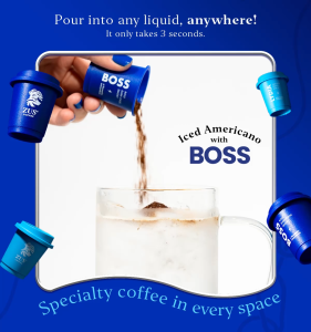 ZUS® Superfine - Freeze Dried Instant Espresso Portable Coffee - Boss Blend - 10 Capsules