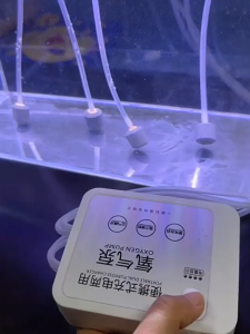 USB AC and DC oxygen pump aquarium small fish tank portable