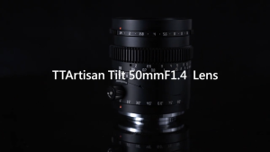 TTArtisan 50mm F1.4 Tilt Lens (For Sony E Fujifilm X Canon RF Nikon Z)