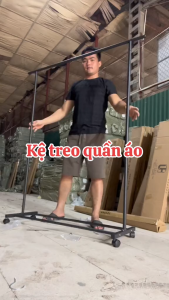 Kệ treo quần áo Giá treo quần áo các loại khung kim loại nhập khẩu Cao Cấp Với Thiết Kế 1k1T