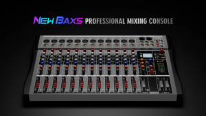 NEW BAXS CT160S Series Stereo Mixer 16 Channel Bluetooth USB MP3 Audio Mixer Genuine Microphone Effect Mixer