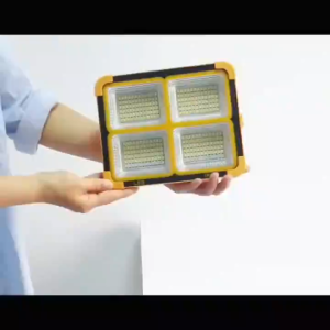 5000W ไฟพกพาอเนกประสง Solar floodlight ไฟฉุกเฉินในบ้าน กันน้ำ พาวแบงค์พลังงานแสงอาทิตย์ IP66
